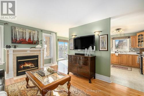 14 Garrison Drive, North Grenville, ON - Indoor Photo Showing Living Room With Fireplace