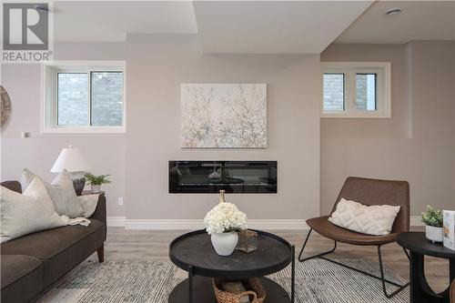 30 Noah Court, Sudbury, ON - Indoor Photo Showing Living Room With Fireplace