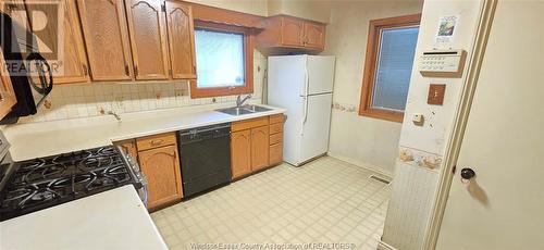 2255 Secord Avenue, Windsor, ON - Indoor Photo Showing Kitchen With Double Sink