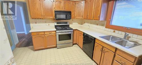 2255 Secord Avenue, Windsor, ON - Indoor Photo Showing Kitchen With Double Sink