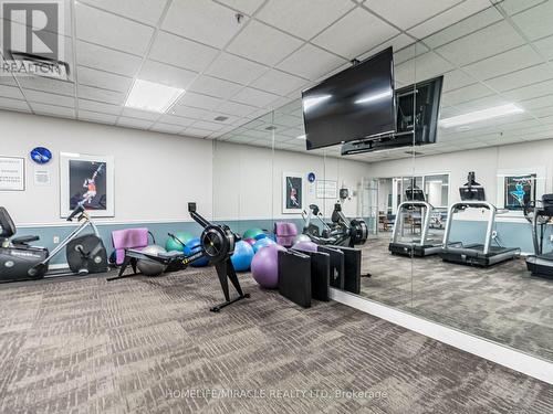 604 - 1270 Maple Crossing Boulevard, Burlington, ON - Indoor Photo Showing Gym Room