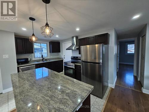 56 Helene Crescent, Waterloo, ON - Indoor Photo Showing Kitchen With Stainless Steel Kitchen With Double Sink