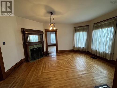 family room - 140 Pleasant Street, Truro, NS - Indoor With Fireplace