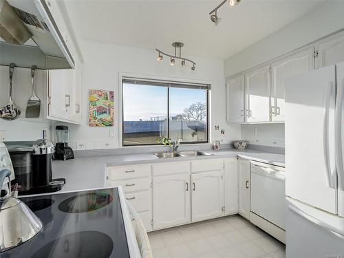 292 Memorial Cres South, Victoria, BC - Indoor Photo Showing Kitchen With Double Sink