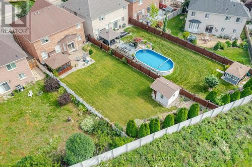 24 Lightheart Drive, Caledon, ON - Outdoor With Above Ground Pool With View