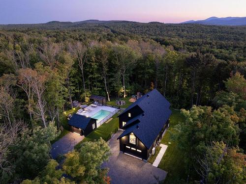 Aerial photo - 27 Rue De L'Orée-Des-Bois, Saint-Denis-De-Brompton, QC - Outdoor With View