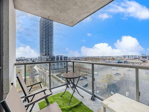 607-15 Zorra St, Toronto, ON - Outdoor With Balcony With View With Exterior