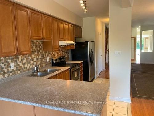 248 Breton Ave, Mississauga, ON - Indoor Photo Showing Kitchen With Double Sink