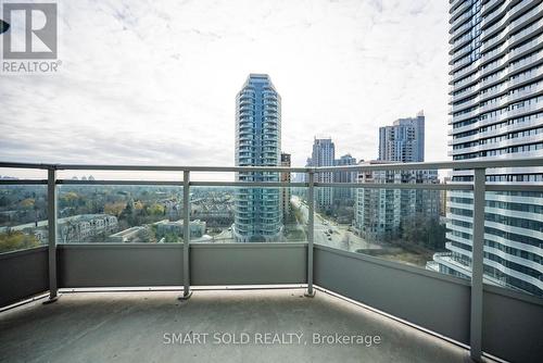 1103 - 18 Holmes Avenue, Toronto, ON - Outdoor With Balcony With View