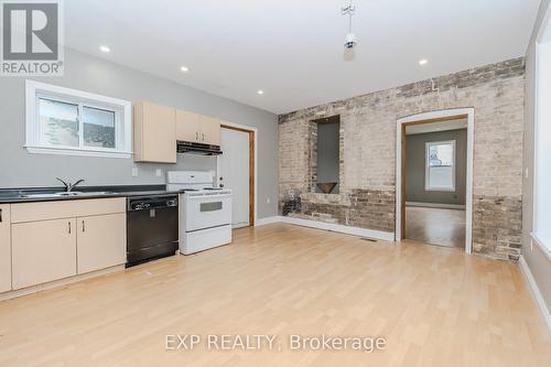 12 Fleet Street, Brantford, ON - Indoor Photo Showing Kitchen With Double Sink