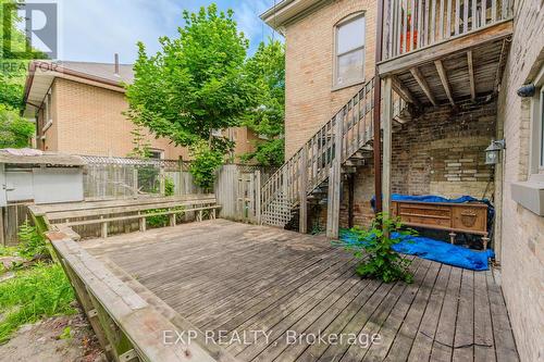 12 Fleet Street, Brantford, ON - Outdoor With Deck Patio Veranda With Exterior