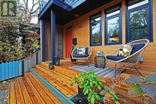 265 Hastings Avenue, Toronto, ON - Outdoor With Deck Patio Veranda With Exterior