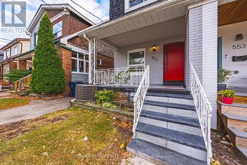 555 Milverton Boulevard, Toronto, ON - Outdoor With Deck Patio Veranda