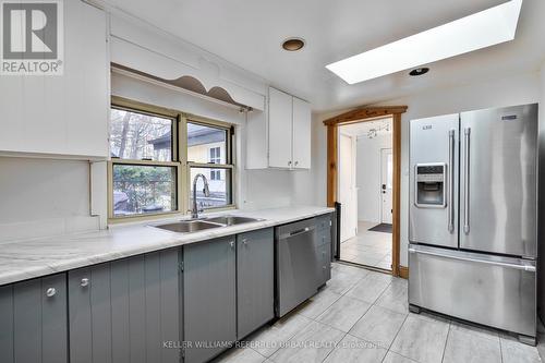 168 Morrison Avenue, Brock, ON - Indoor Photo Showing Kitchen With Double Sink