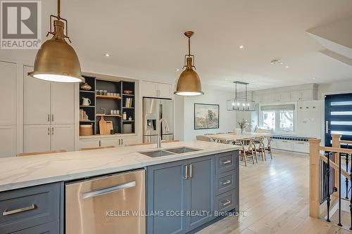 14 Bowsprit Avenue, Toronto, ON - Indoor Photo Showing Kitchen With Double Sink With Upgraded Kitchen