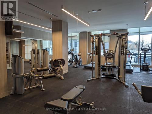 Lph03 - 8 Nahani Way, Mississauga, ON - Indoor Photo Showing Gym Room