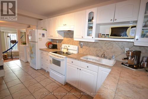 25 Chatham Street, Hamilton, ON - Indoor Photo Showing Kitchen With Double Sink