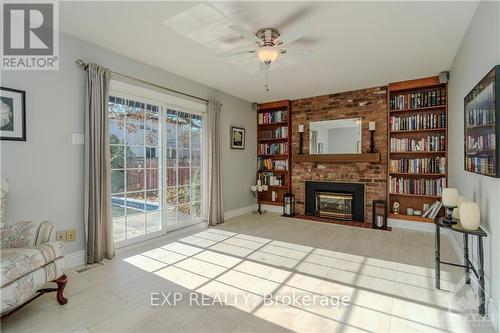 6342 Viseneau Drive, Ottawa, ON - Indoor Photo Showing Other Room With Fireplace