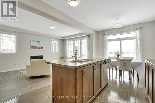 213 Cranesbill Road, Ottawa, ON - Indoor Photo Showing Kitchen With Double Sink