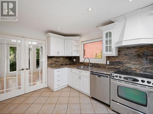 Main - 3577 Gallager Drive, Mississauga, ON - Indoor Photo Showing Kitchen With Double Sink