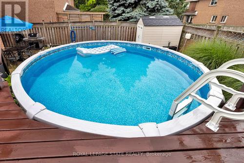 30 Philomena Drive, Hamilton, ON - Outdoor With Above Ground Pool