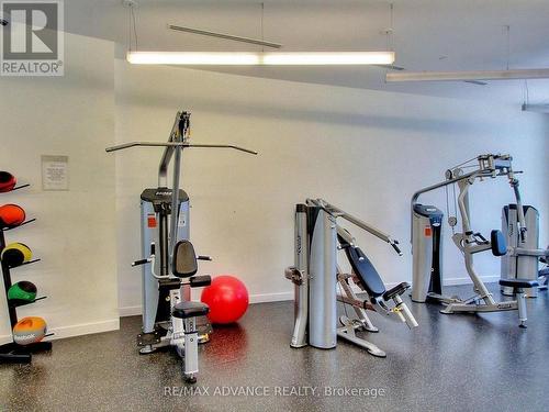 6008 - 14 York Street, Toronto, ON - Indoor Photo Showing Gym Room