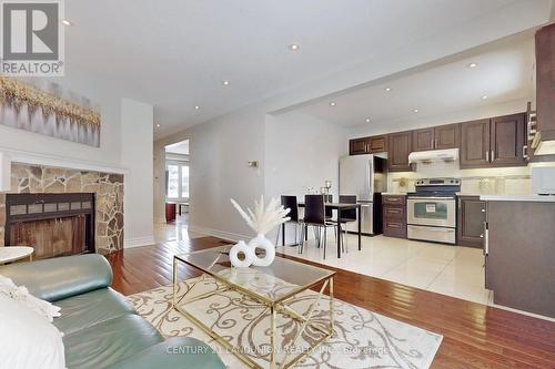 170 Ingleton Boulevard, Toronto, ON - Indoor Photo Showing Living Room With Fireplace