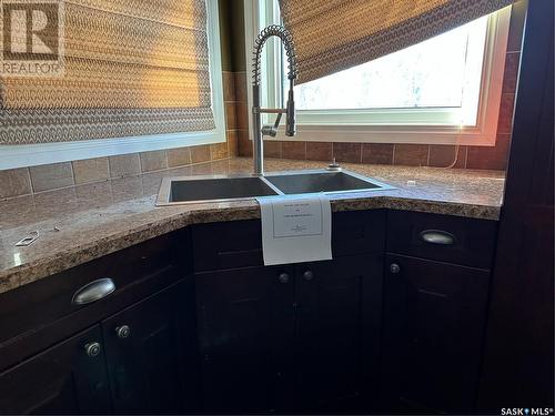 62 Wilkin Street, Fillmore, SK - Indoor Photo Showing Kitchen With Double Sink