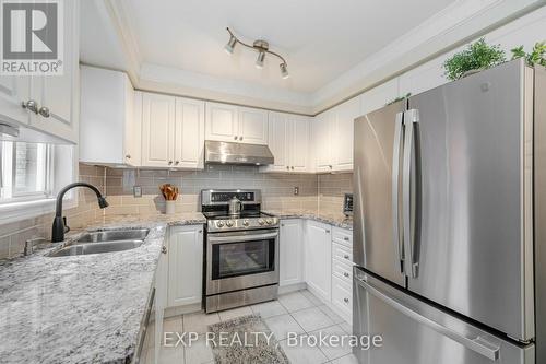 49 Skylark Drive, Vaughan, ON - Indoor Photo Showing Kitchen With Stainless Steel Kitchen With Double Sink With Upgraded Kitchen