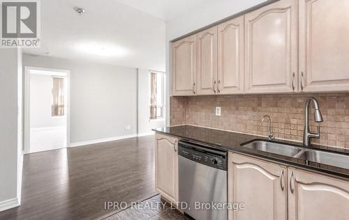 2111 - 4090 Living Arts Drive, Mississauga, ON - Indoor Photo Showing Kitchen With Double Sink With Upgraded Kitchen