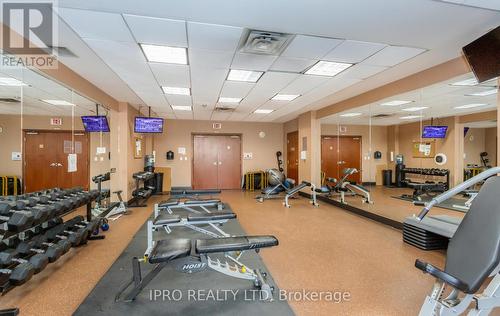 2111 - 4090 Living Arts Drive, Mississauga, ON - Indoor Photo Showing Gym Room