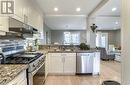 6 Cottongrass Lane, Brampton, ON  - Indoor Photo Showing Kitchen With Double Sink With Upgraded Kitchen 