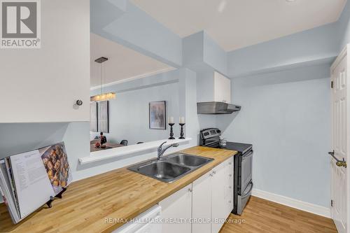 105 - 499 Sunnyside Avenue, Ottawa, ON - Indoor Photo Showing Kitchen With Double Sink