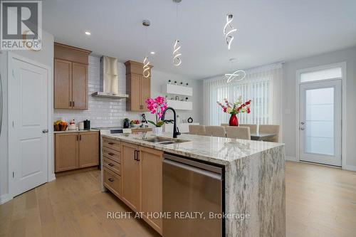 159 Boulonnais Grove, Ottawa, ON - Indoor Photo Showing Kitchen With Double Sink With Upgraded Kitchen