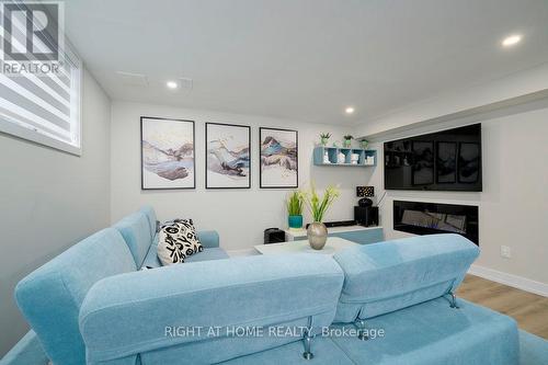 159 Boulonnais Grove, Ottawa, ON - Indoor Photo Showing Living Room With Fireplace