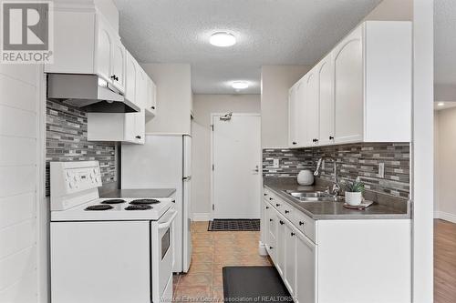 120 Pickering Unit# 507, Amherstburg, ON - Indoor Photo Showing Kitchen With Double Sink