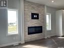 503 Myles Heidt Manor, Saskatoon, SK  - Indoor Photo Showing Living Room With Fireplace 