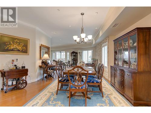 1961 Durnin Road Unit# 305, Kelowna, BC - Indoor Photo Showing Dining Room