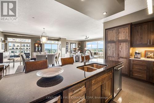 1306 - 240 Villagewalk Boulevard, London, ON - Indoor Photo Showing Kitchen With Double Sink