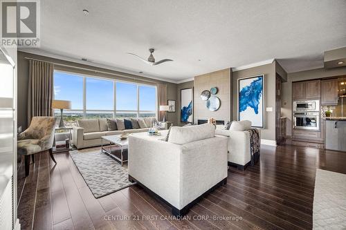 1306 - 240 Villagewalk Boulevard, London, ON - Indoor Photo Showing Living Room