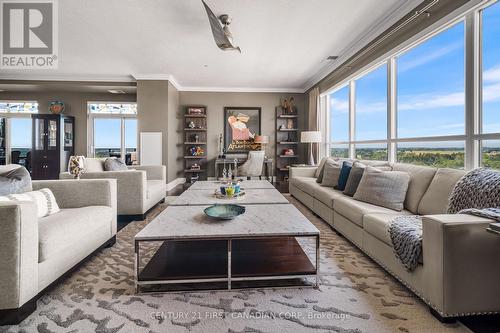 1306 - 240 Villagewalk Boulevard, London, ON - Indoor Photo Showing Living Room