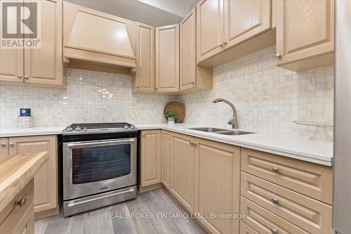 72 Leeming Street, Hamilton, ON - Indoor Photo Showing Kitchen With Double Sink With Upgraded Kitchen