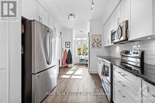 27 Bergeron Street, Ottawa, ON - Indoor Photo Showing Kitchen With Stainless Steel Kitchen With Upgraded Kitchen