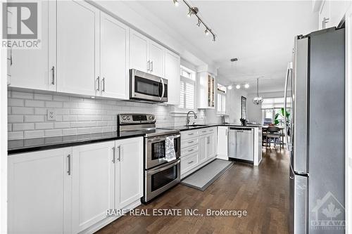 27 Bergeron Street, Ottawa, ON - Indoor Photo Showing Kitchen With Stainless Steel Kitchen With Upgraded Kitchen