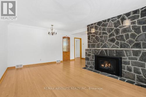 545 Neighbourhood Way, Ottawa, ON - Indoor Photo Showing Living Room With Fireplace