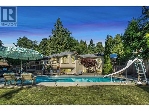 3164 Fairmont Road, North Vancouver, BC - Outdoor With In Ground Pool