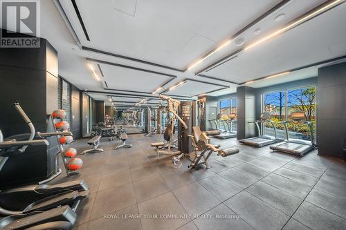 555 - 31 Tippet Road, Toronto, ON - Indoor Photo Showing Gym Room