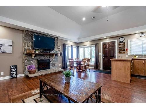 230 Robins Point Rd, Tay, ON - Indoor Photo Showing Living Room With Fireplace