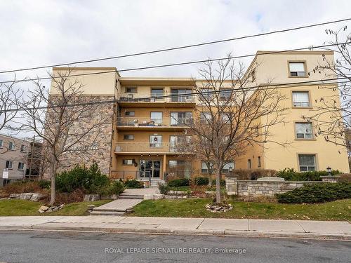 404-60 Gulliver Rd N, Toronto, ON - Outdoor With Balcony With Facade