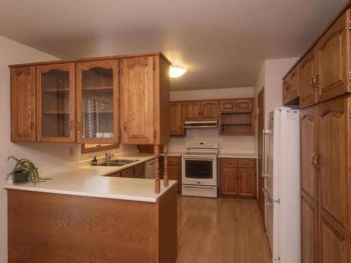 508 Black Bay Rd, Thunder Bay, ON - Indoor Photo Showing Kitchen With Double Sink